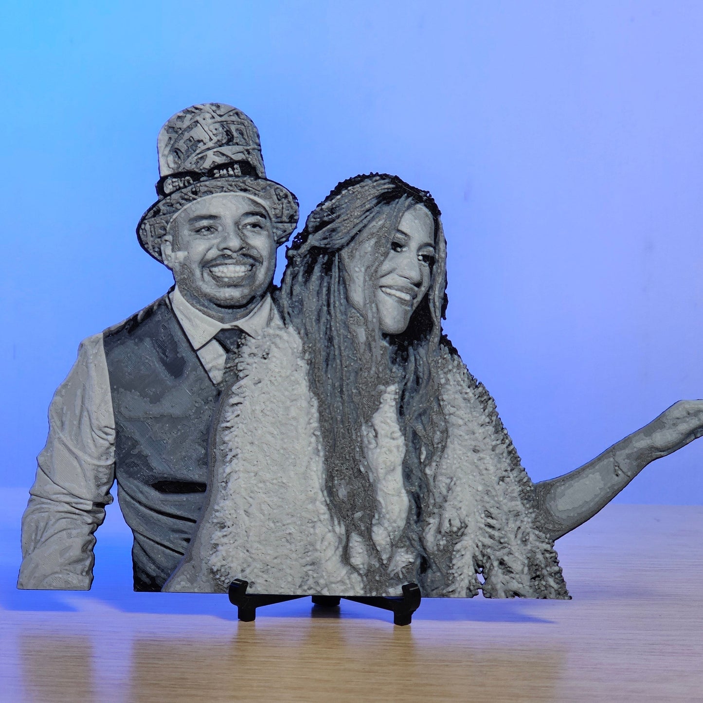 Escultura silhouette 3D
