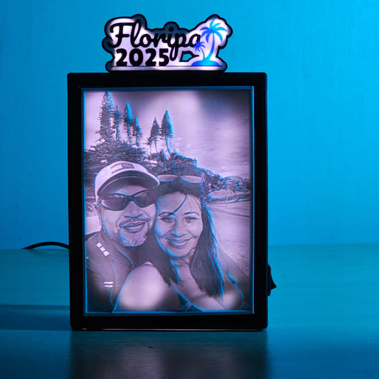 Quadro lightbox 3D