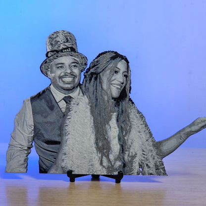 Escultura silhouette 3D